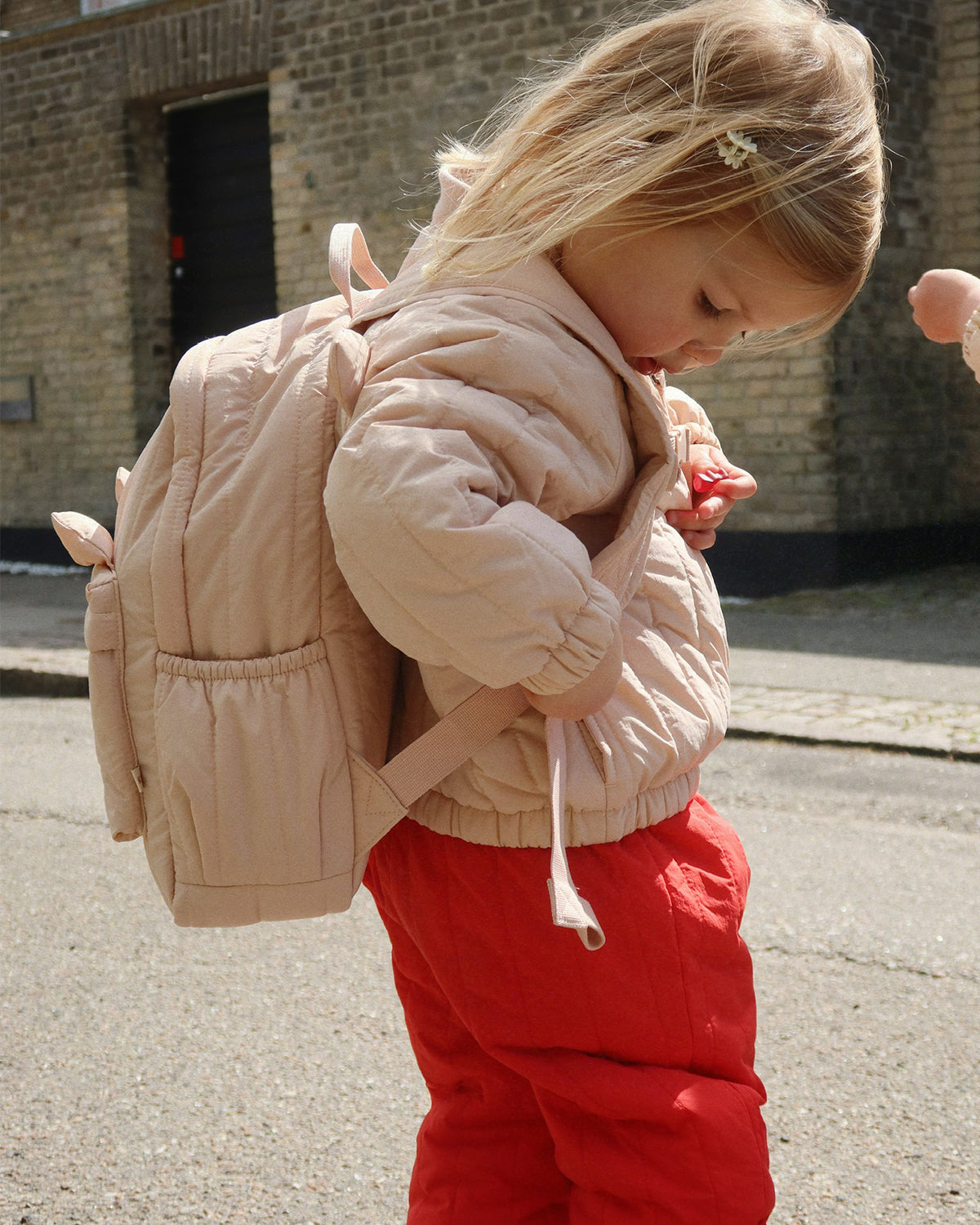 JUNO KITTY BACKPACK - CAMEO ROSE