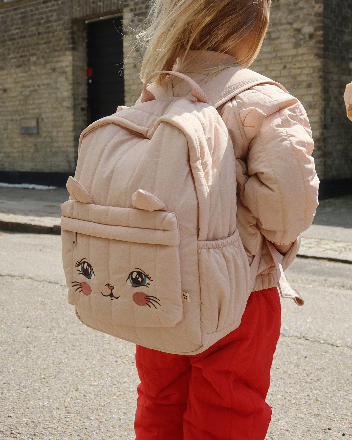 JUNO KITTY BACKPACK - CAMEO ROSE