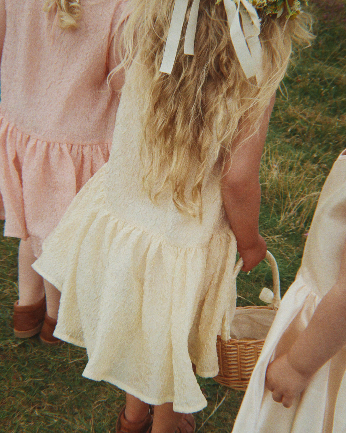 VOLA DRESS -BUTTER CREAM