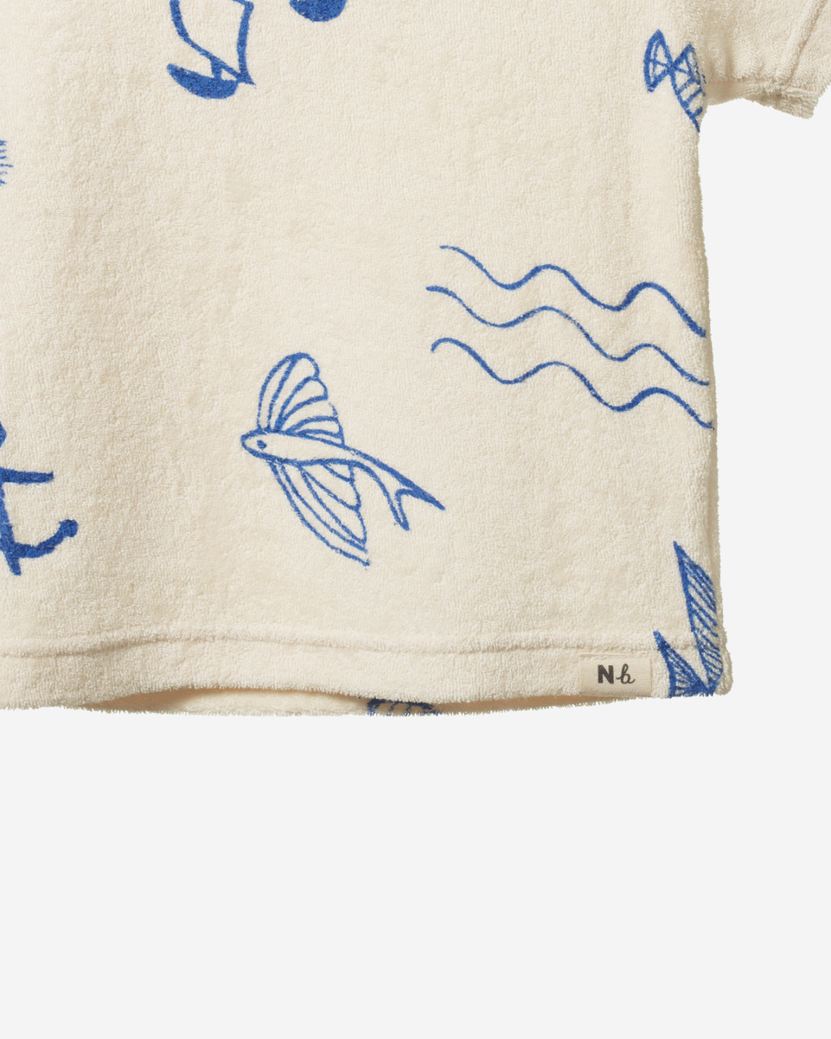 RIVER TEE TERRY - ATLANTIC PRINT