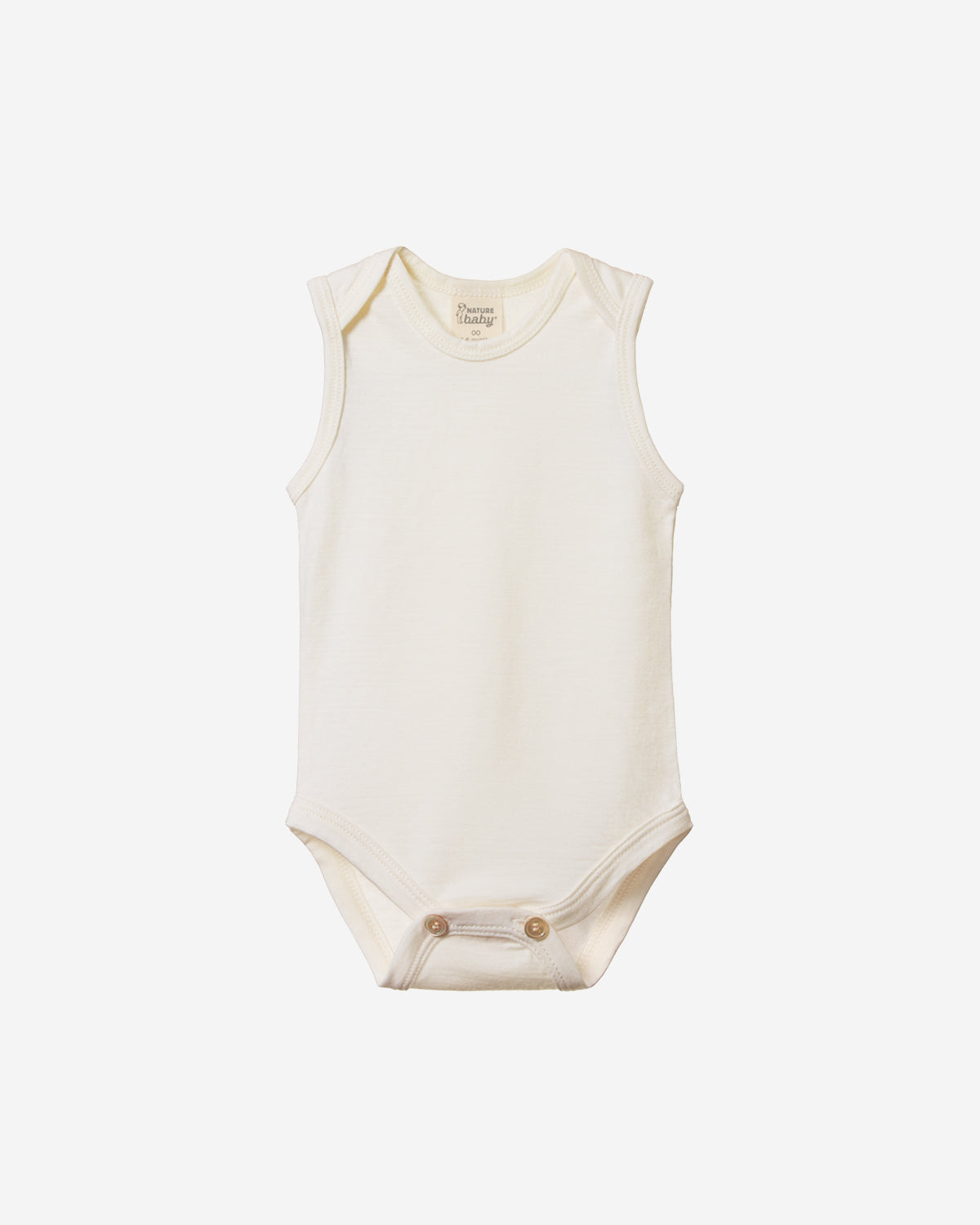 MERINO SINGLET BODYSUIT - NATURAL