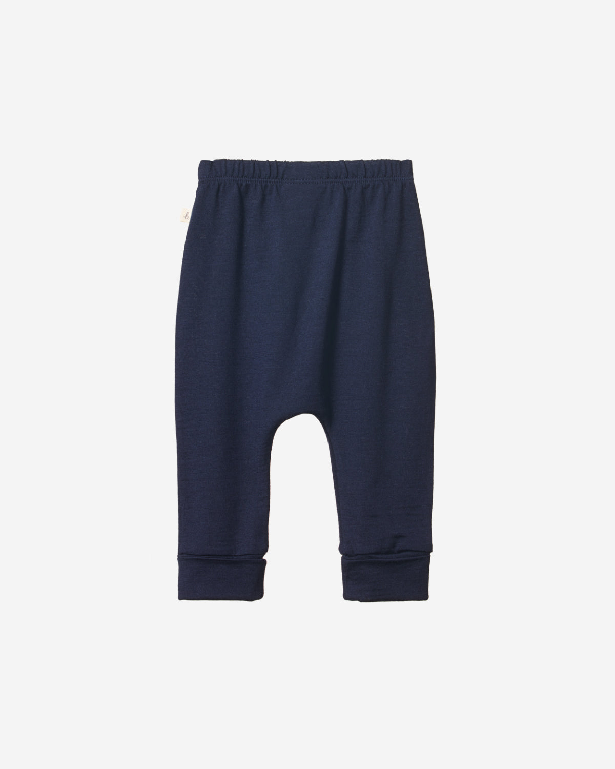 MERINO DRAWSTRING PANTS - NAVY