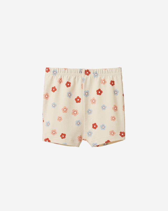 SELBY SHORTS - PETITE FLORA STAMP PRINT