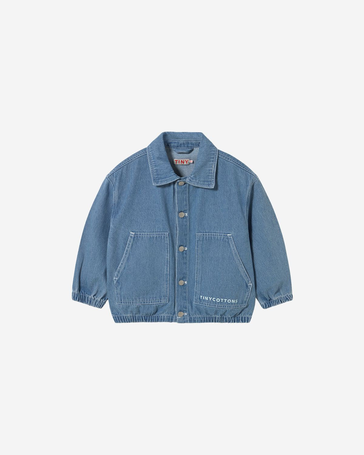 GRAPHIC DENIM JACKET light blue denim