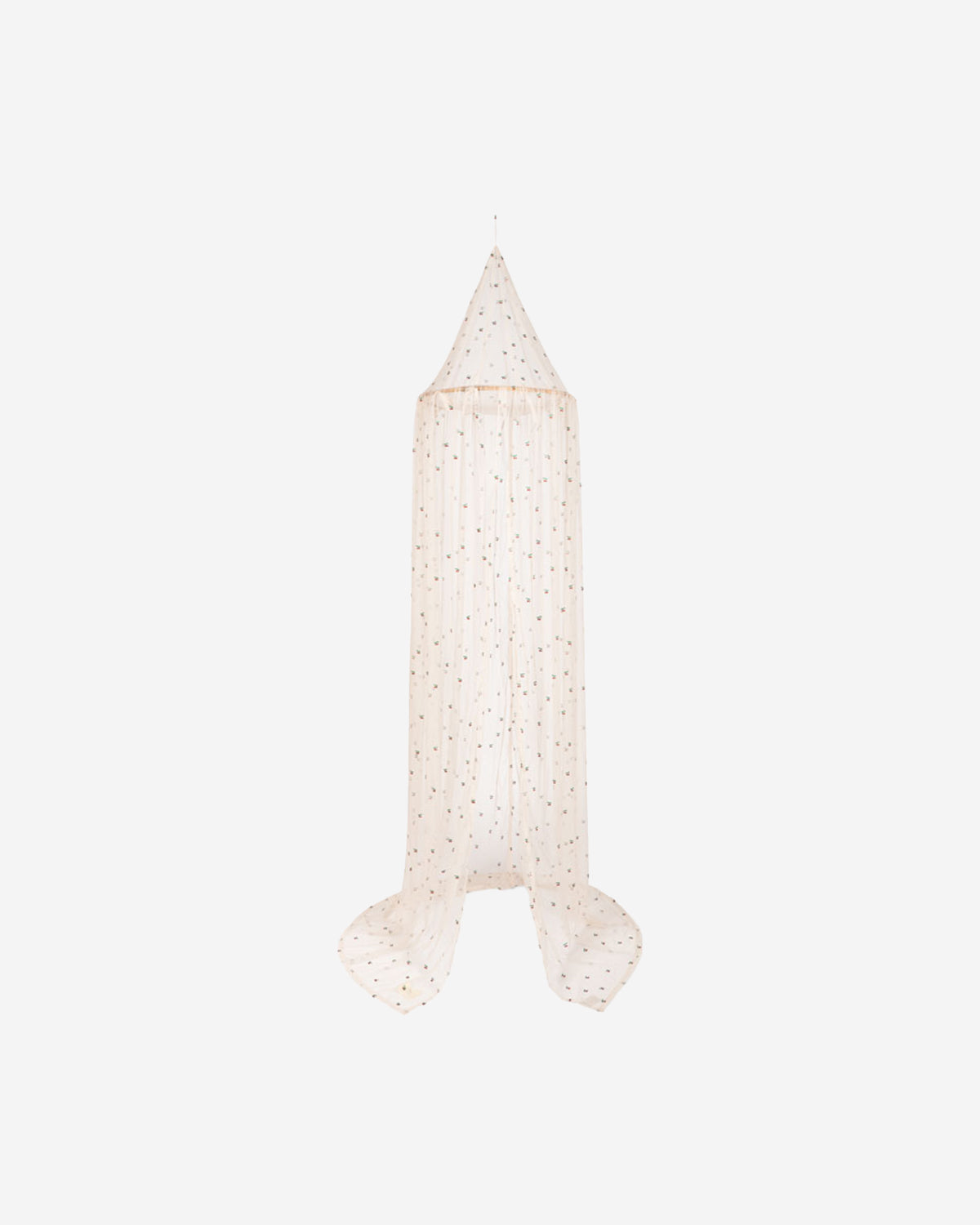 BED CANOPY TULLE - CHERRY GLITTER