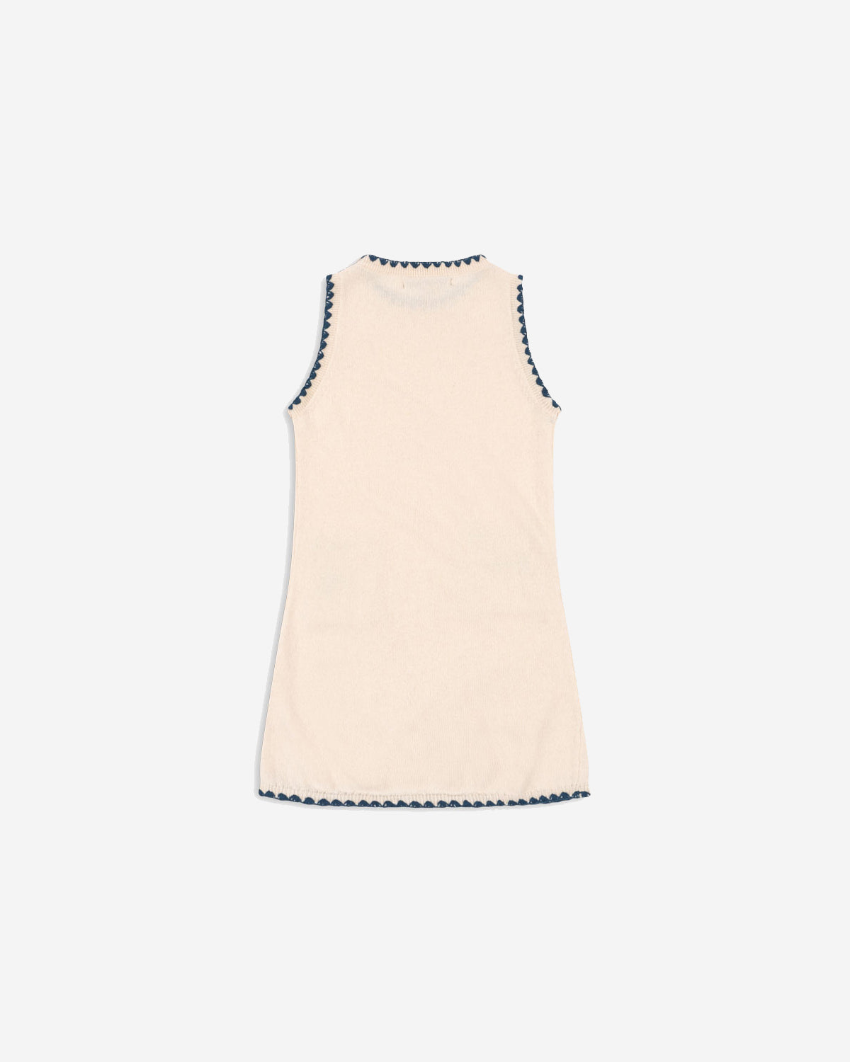 COLLETTE KNIT DRESS - OFF WHITE