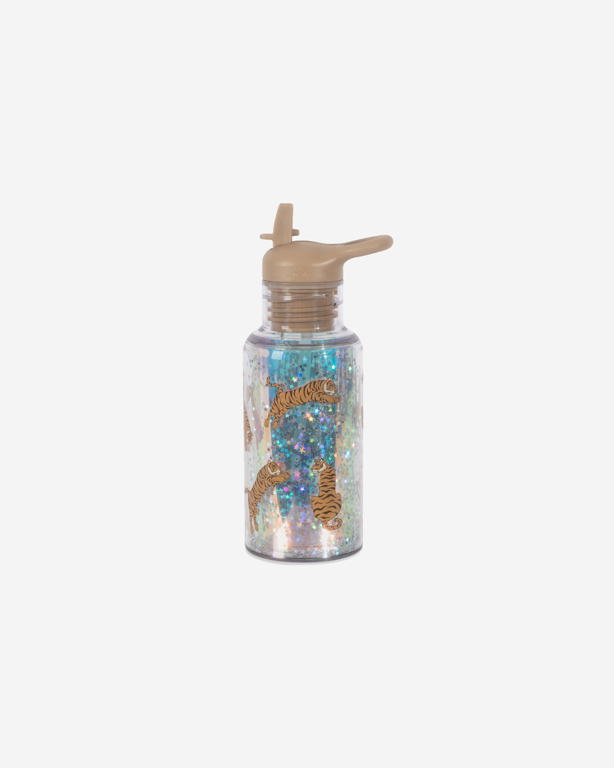 GLITTER BOTTLE - TIGER