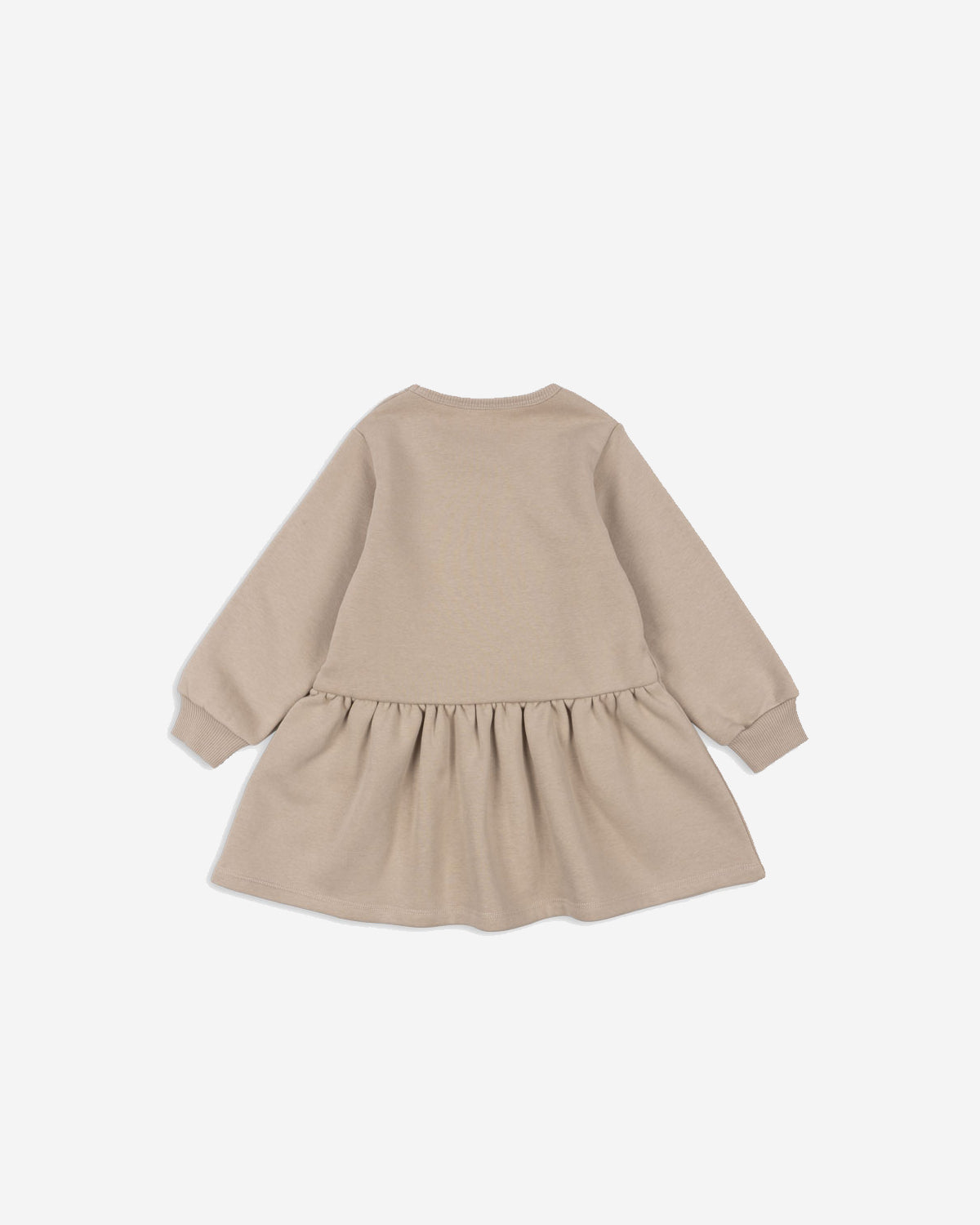 LOU TERRY SWEAT DRESS OCS - OXFORD TAN