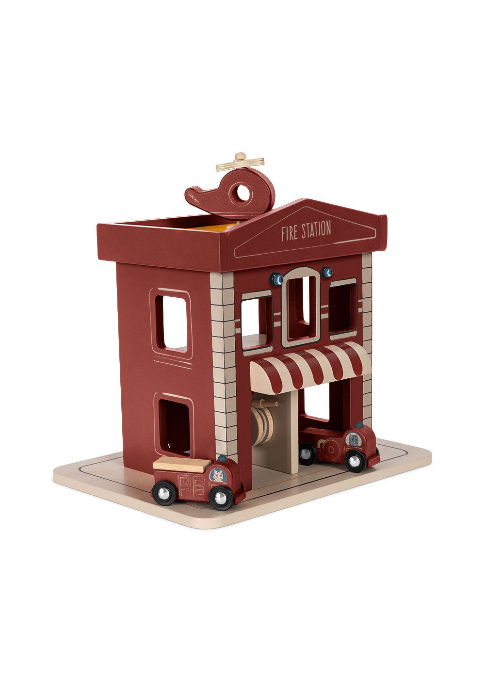 WOODEN FIRE STATION