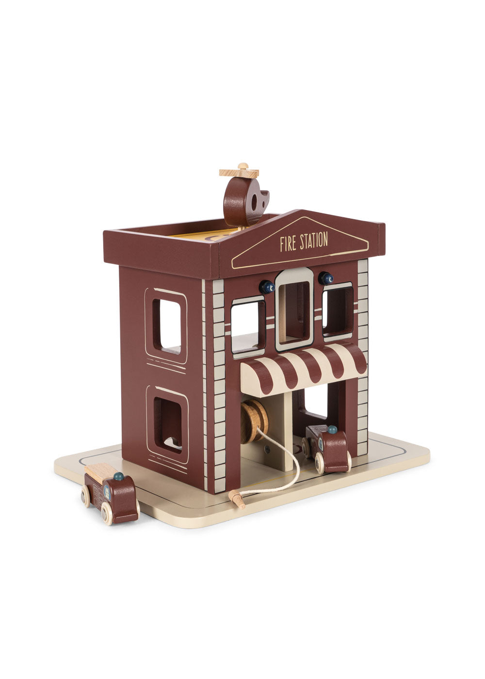 WOODEN FIRE STATION