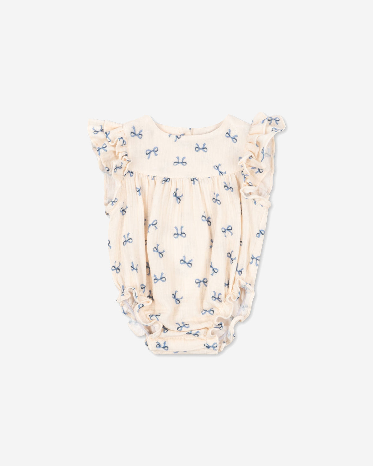 COCO ROMPER - BOW BLEU