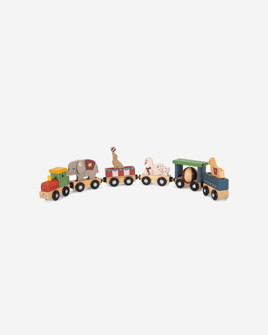 WOODEN ANIMAL TRAIN FSC - MULTI
