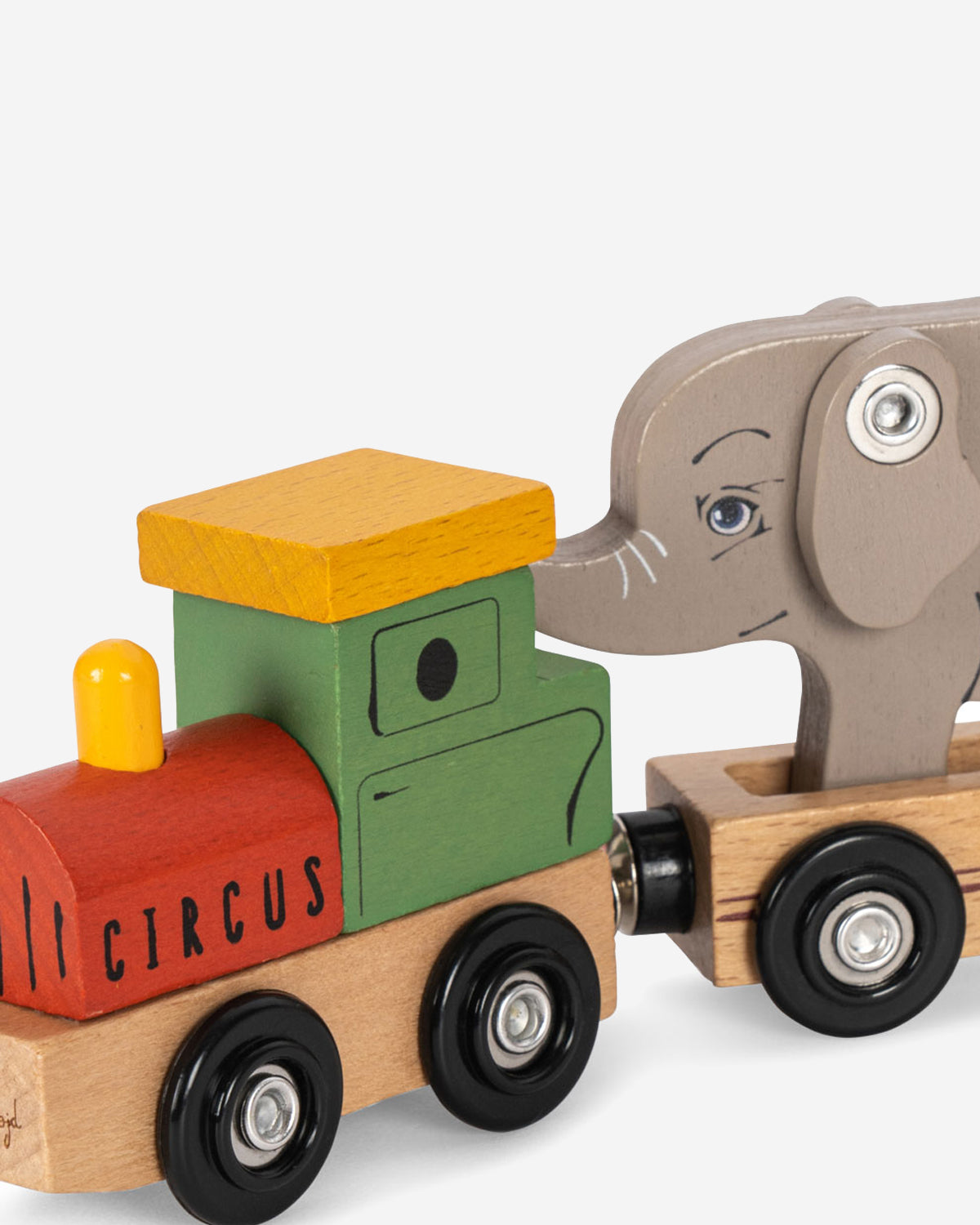 WOODEN ANIMAL TRAIN FSC - MULTI