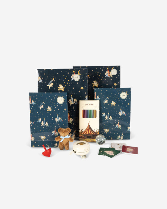 CHRISTMAS ADVENT CALENDAR 24 GIFTS - BLUE