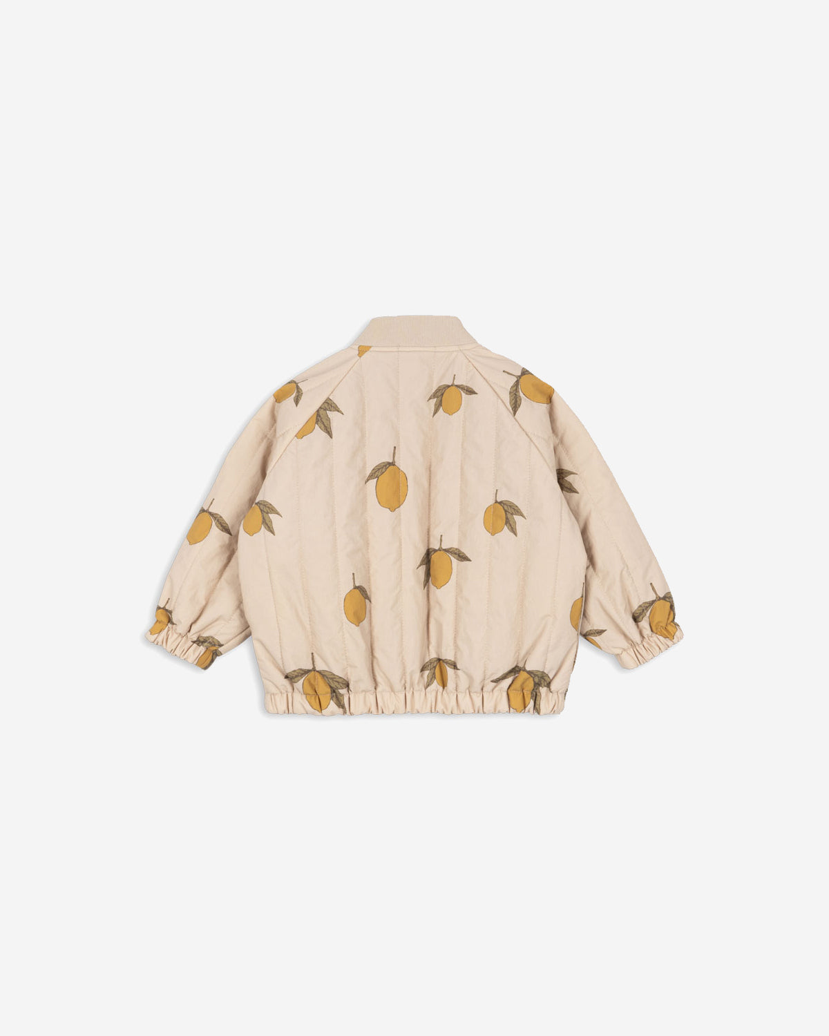 JUNO PRINTED BOMBER JACKET - MON GRAND CITRON