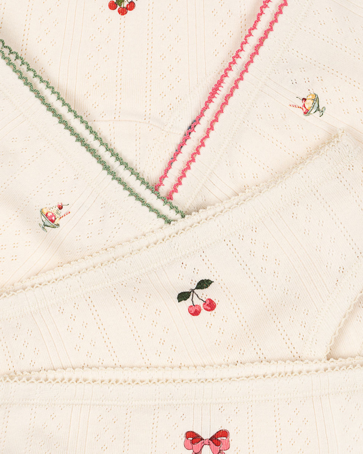 MINNA 5 PACK GIRL UNDERPANTS GOTS - ANTIQUE WHITE