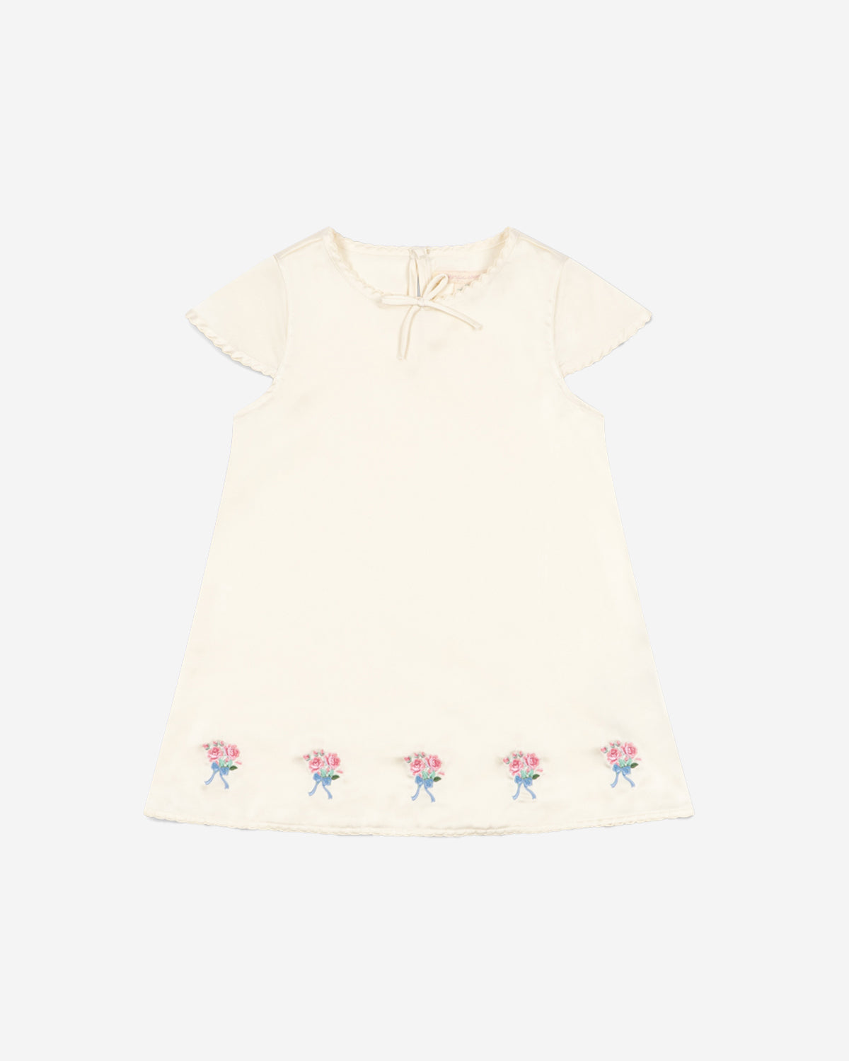 SHEENY SS DRESS - BUTTER CREAM