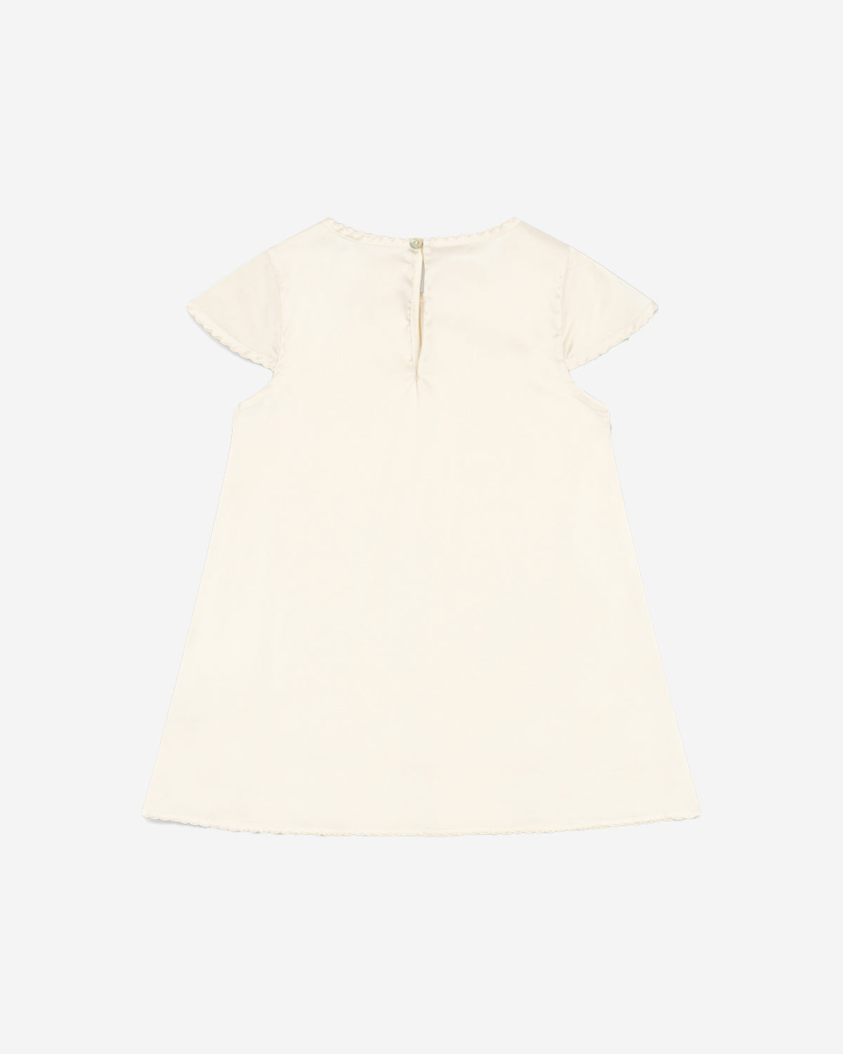 SHEENY SS DRESS - BUTTER CREAM