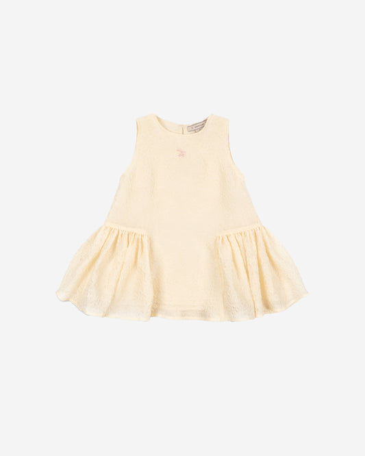 VOLA DRESS -BUTTER CREAM
