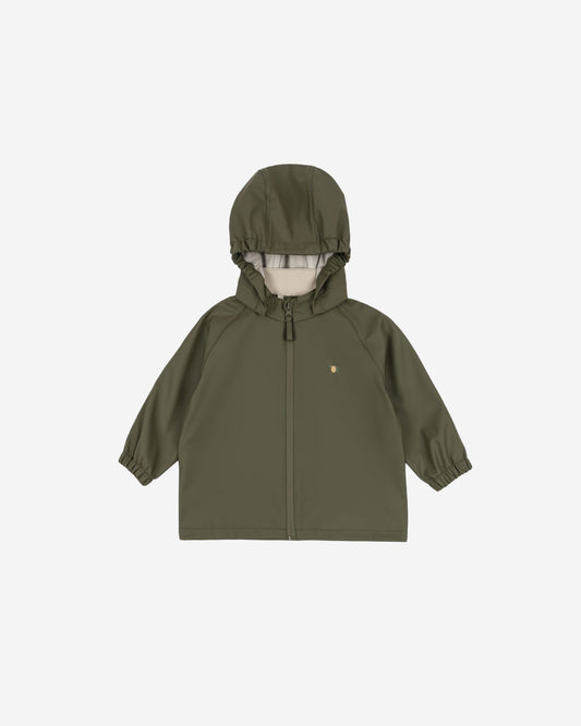 PLAINY RAIN JACKET - KALAMATA
