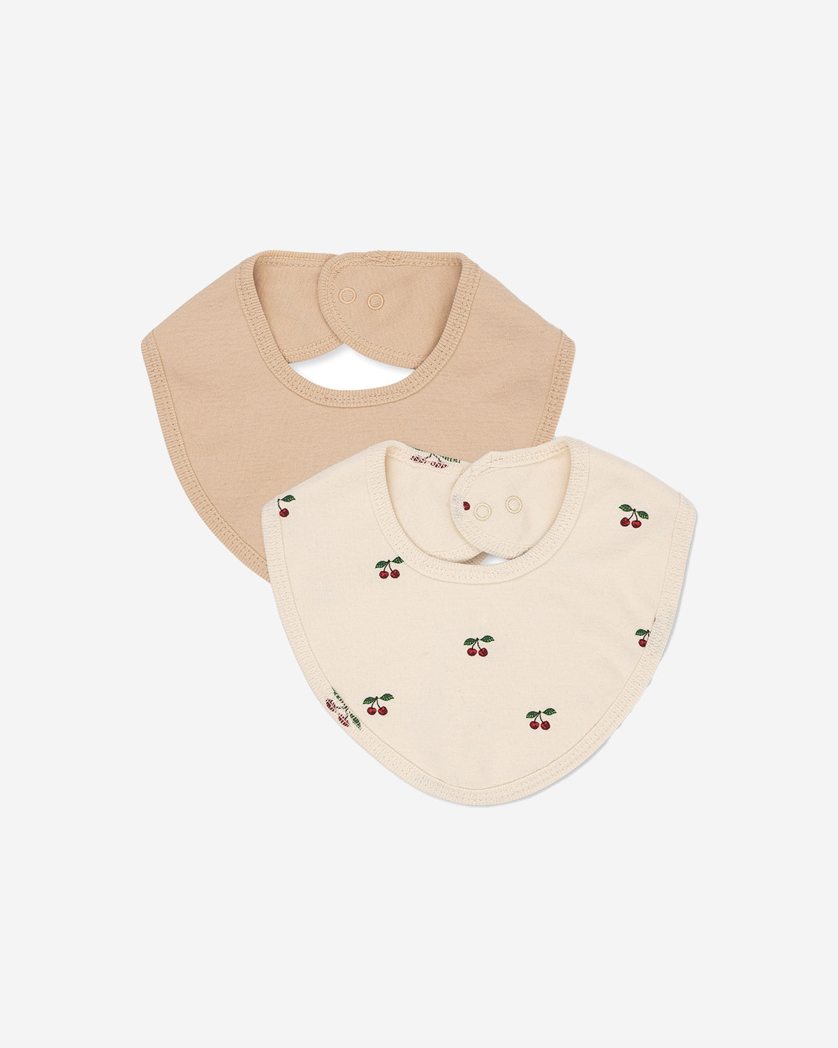 2 PACK BIBS - CHERRY