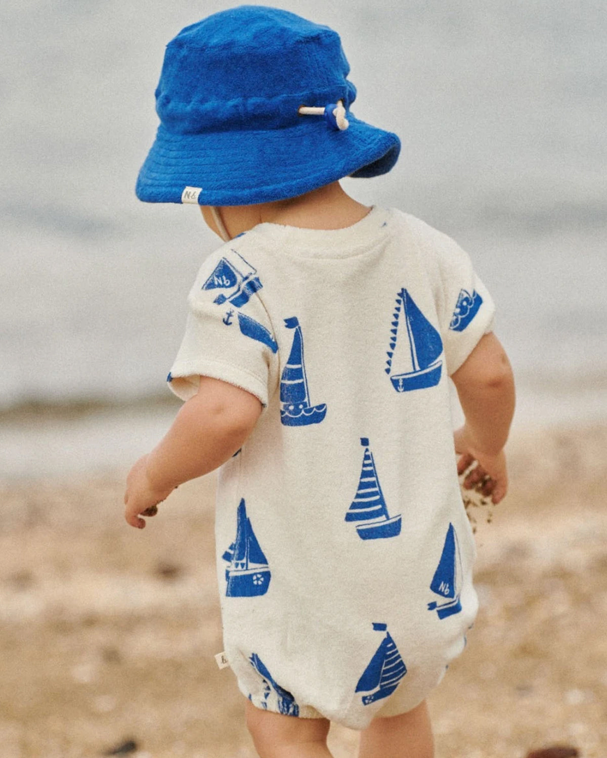 JUNO ROMPER TERRY - REGATTA PRINT TERRY