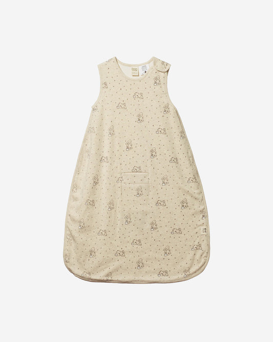 ORGANIC COTTON & MERINO SLEEPING BAG - BRAMBLE BURROW SLEEP PRINT