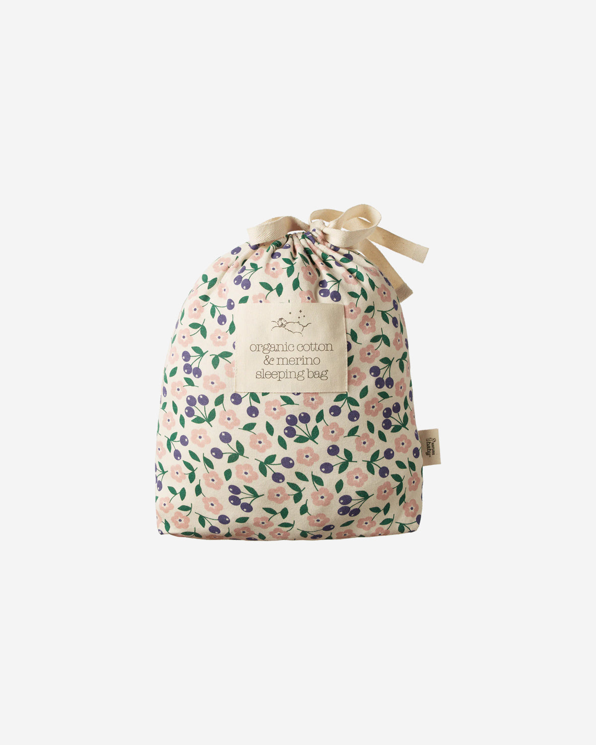 ORGANIC COTTON AND MERINO SLEEPING BAG - GRANDE BRIARWOOD