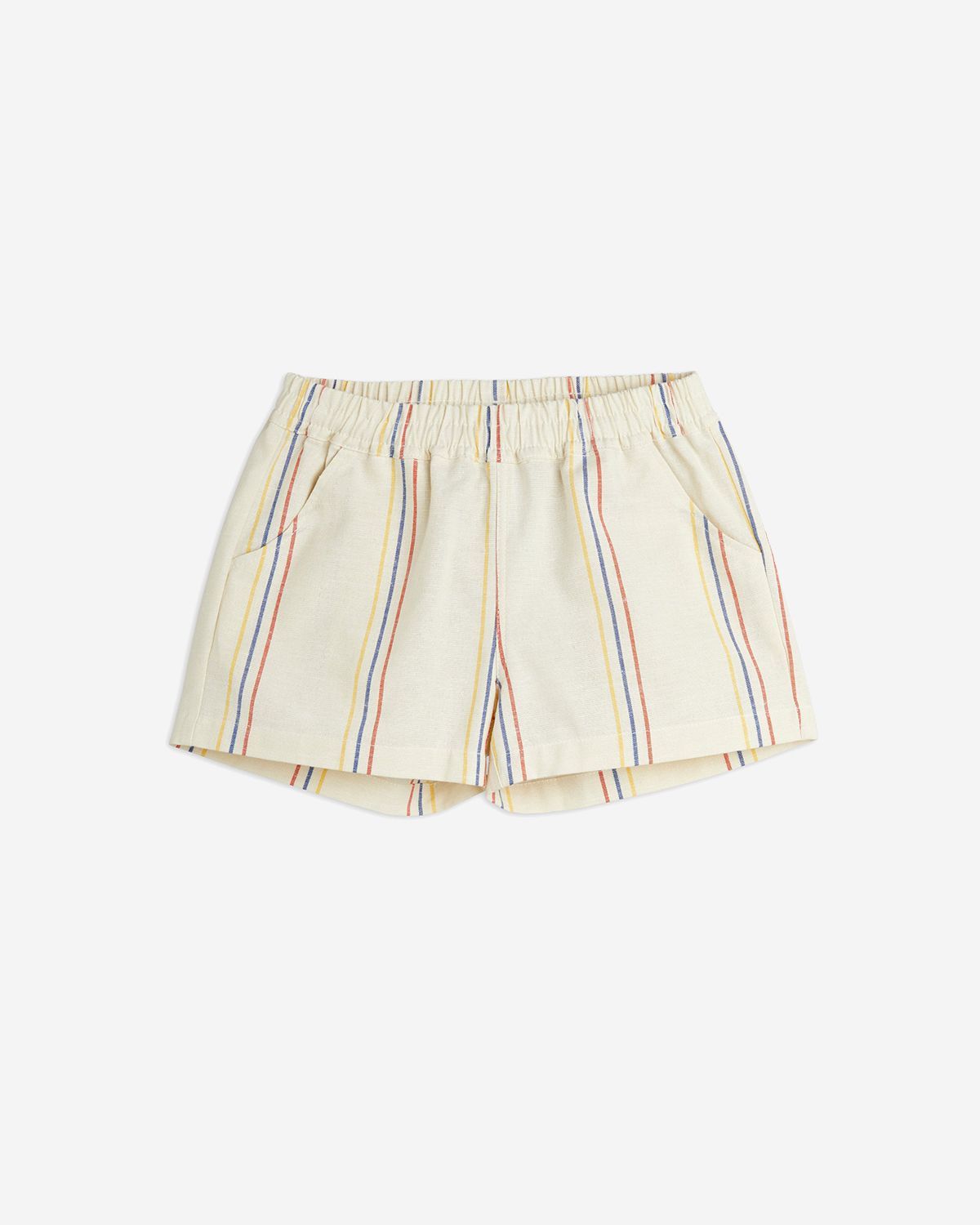 STRIPE WOVEN SHORTS