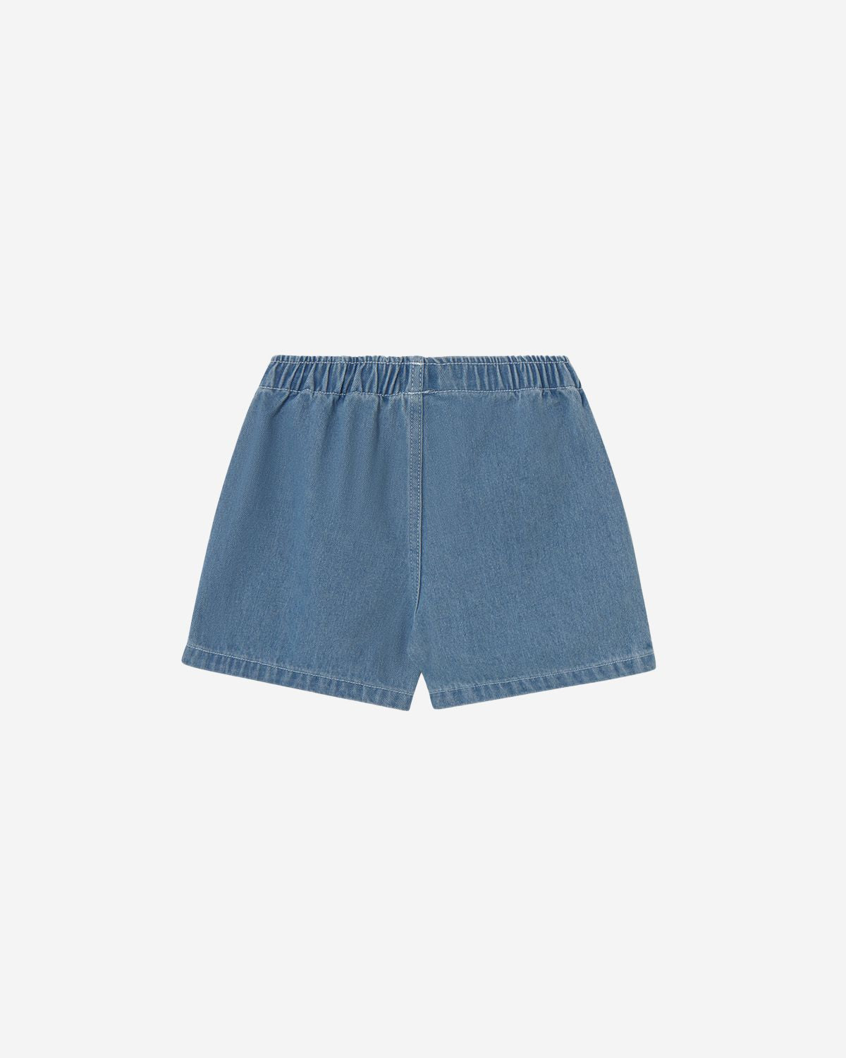 GRAPHIC DENIM SHORT light blue denim