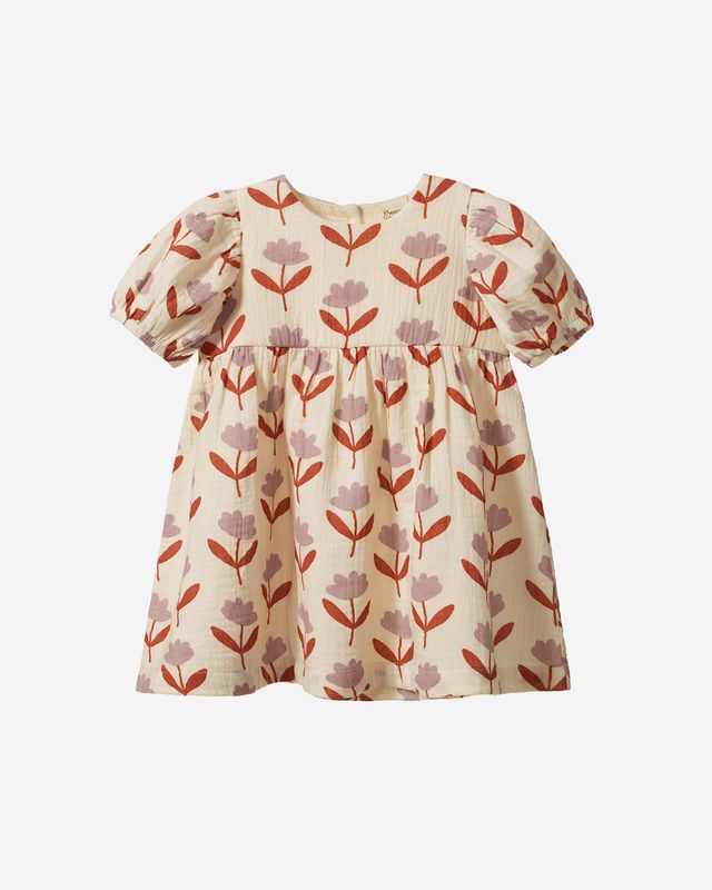 ALBERTINE DRESS MUSLIN - FLEURETTE PRINT