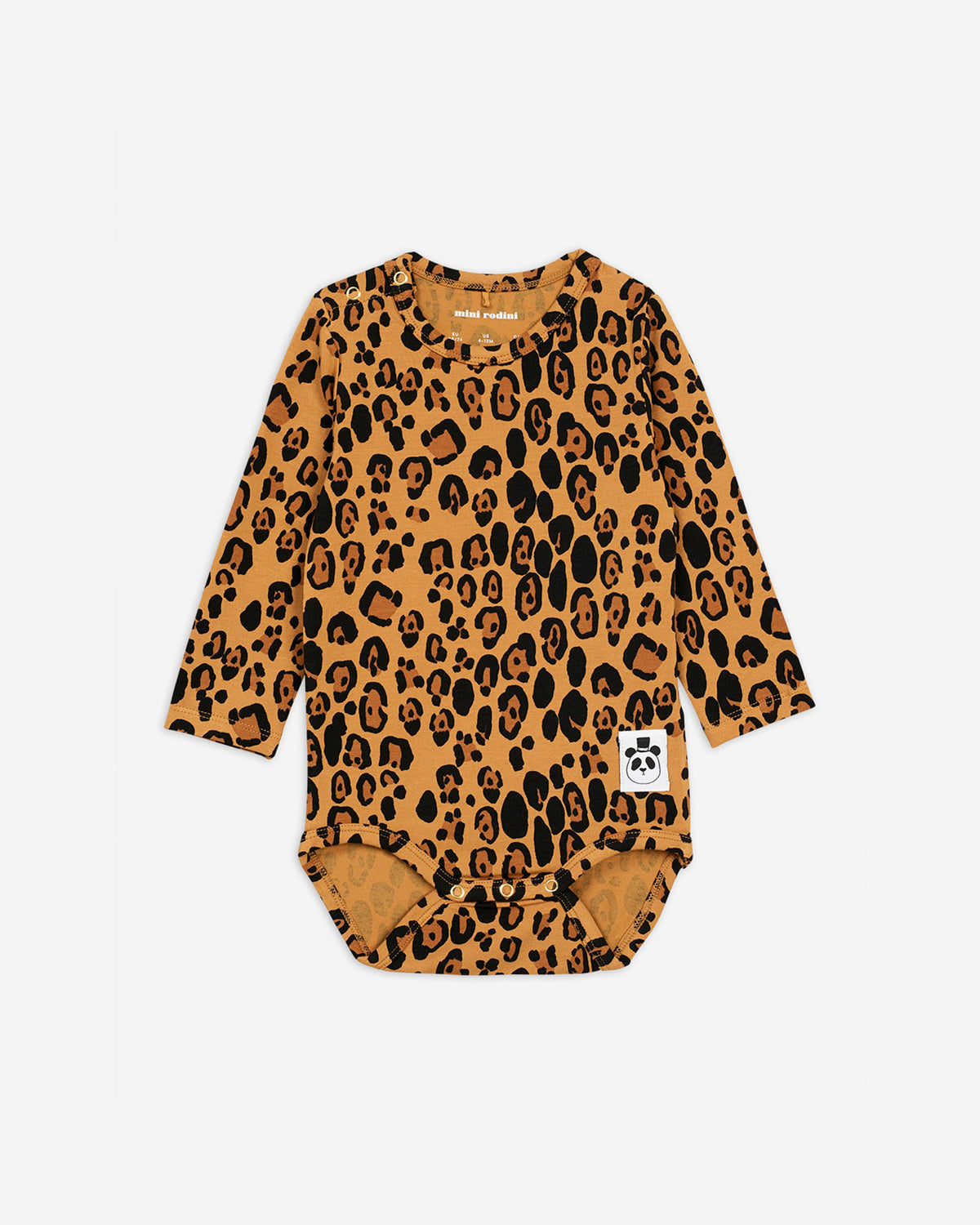 BASIC LEOPARD LONG SLEEVE BODY