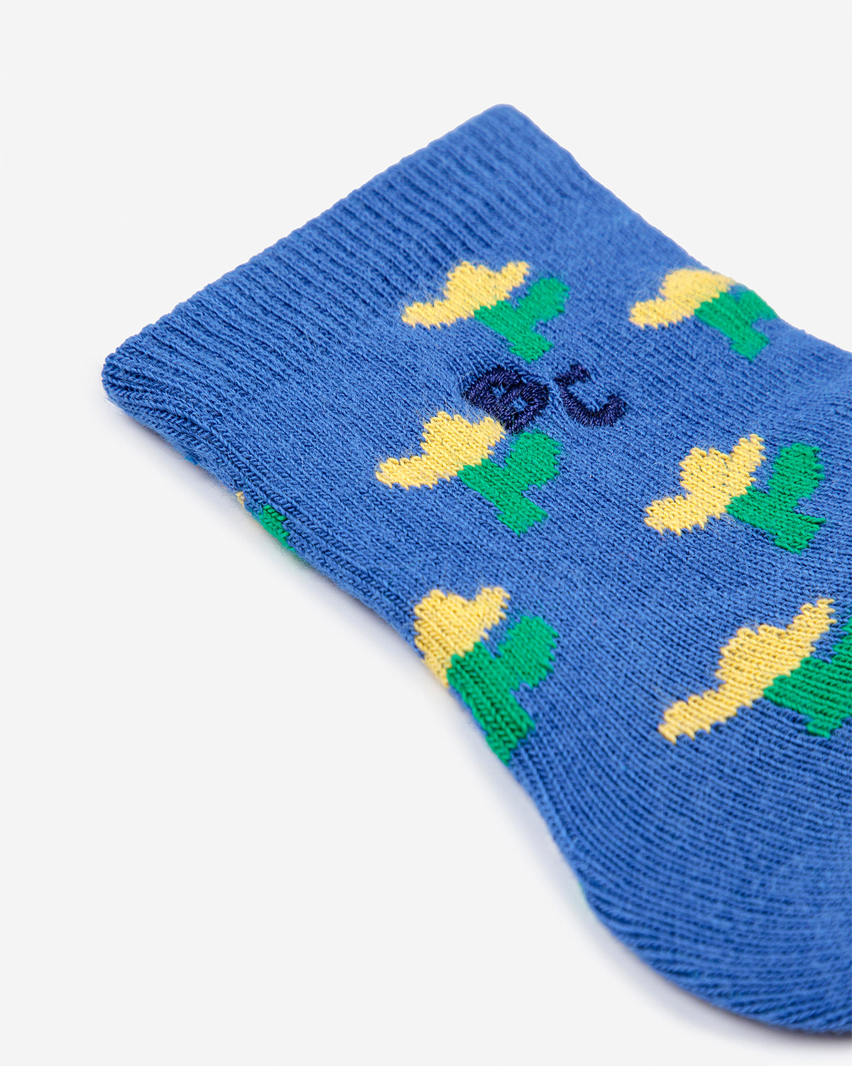 SEA FLOWER ALL OVER LONG SOCKS