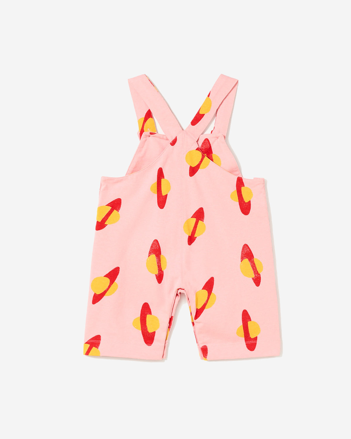 JERSEY MULE BABY OVERALLS PINK