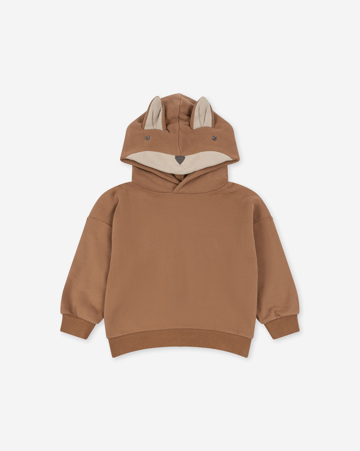 LOU ANIMAL HOODIE - TOASTED COCONUT